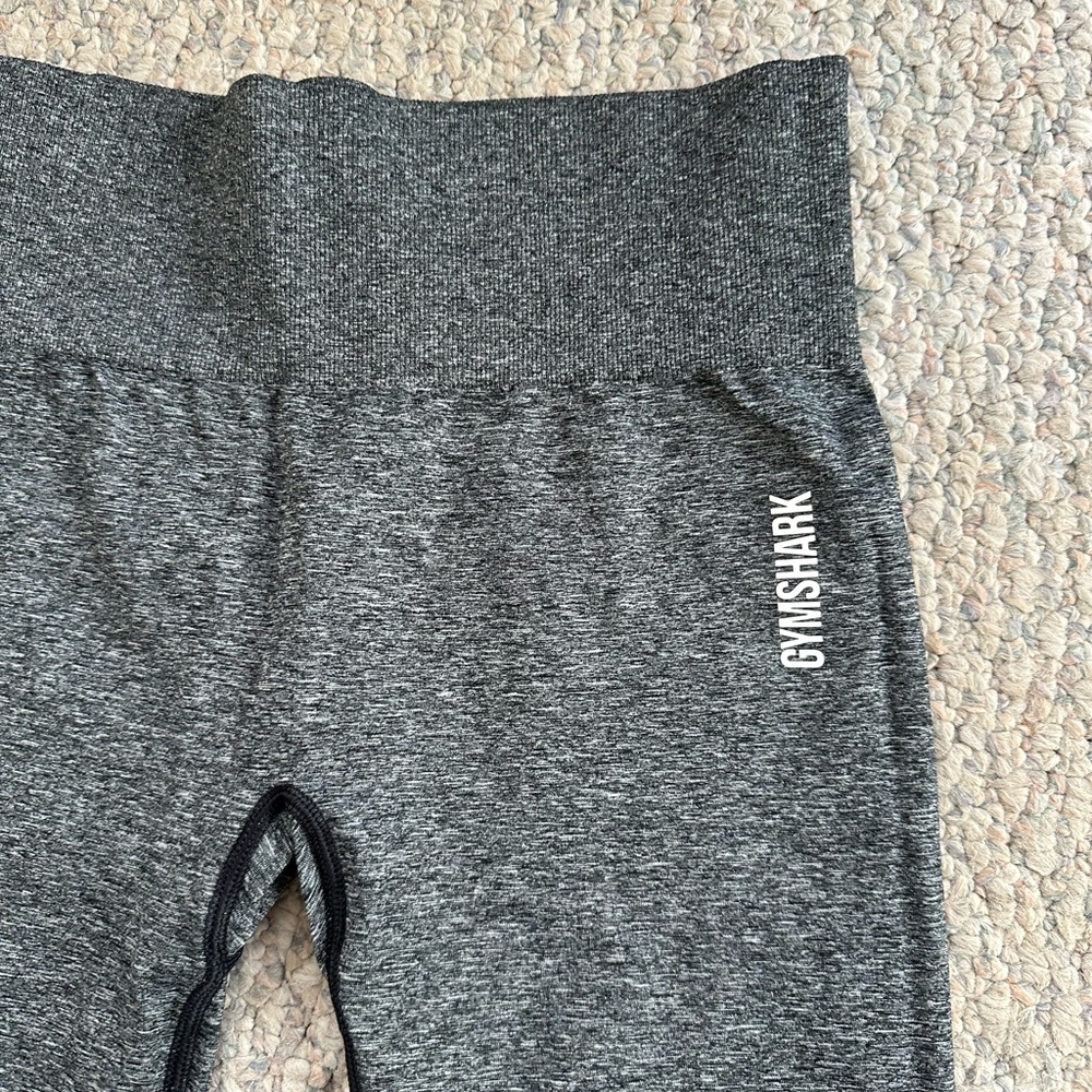 Gymshark Adapt Marl Seamless Leggings - Black